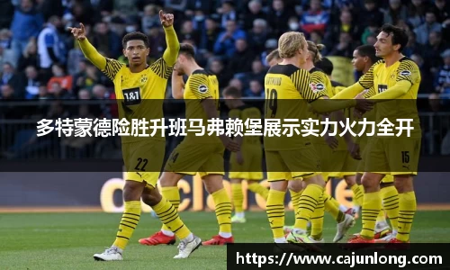 多特蒙德险胜升班马弗赖堡展示实力火力全开